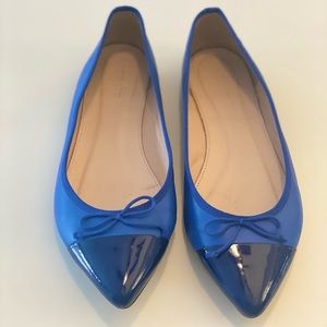Cobalt blue J Crew Flats